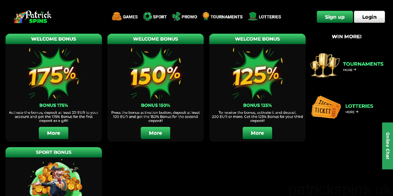 Patrickspins Casino Casino